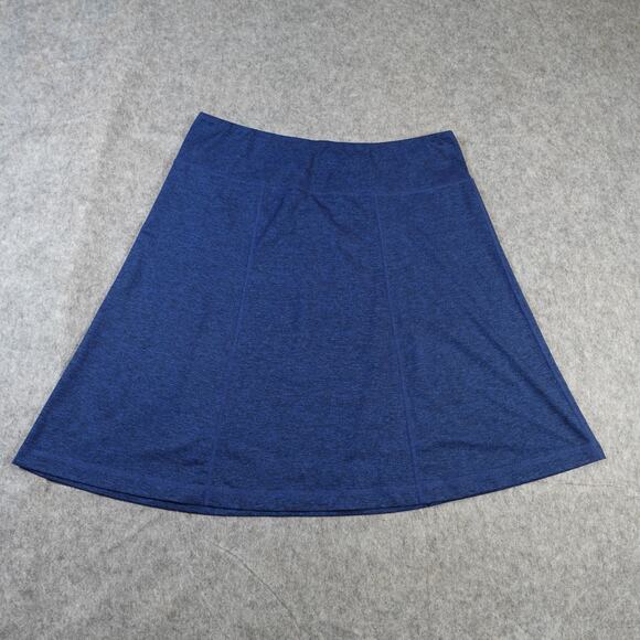 Patagonia Dresses & Skirts - Patagonia Skirt Womens Large Seabrook Mini A-Line Blue Knit Hiking Athleisure